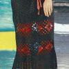 Crochet skirt PATTERN, maxi crochet skirt pattern, beach crochet skirt.