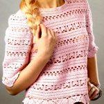 Crochet tunic PATTERN, casual crochet top, beach crochet tunic pattern.