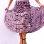 Crochet skirt PATTERN, maxi crochet skirt pattern, beach crochet skirt.