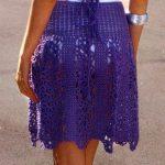 Crochet skirt PATTERN, beach crochet set (skirt + top), crochet top pattern.