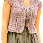 Crochet jacket PATTERN, casual jacket pattern, crochet top pattern.
