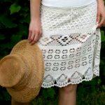 Crochet skirt PATTERN, beach crochet skirt, sexy crochet skirt pattern.