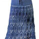 Crochet skirt PATTERN, sexy crochet skirt pattern with pineapple motif.