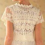 Crochet top PATTERN, beach crochet vest, crochet wedding vest pattern.