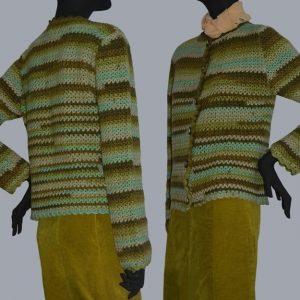 Crochet cardigan PATTERN, crochet jacket pattern, warm crochet cardigan.