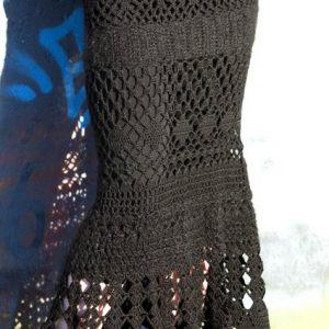 Crochet skirt PATTERN, maxi crochet skirt pattern, warm crochet skirt.